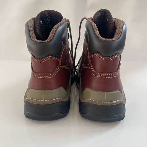 Wolverine Men's Brown Raider Durashocks Safety Toe Construction Boot Size 9M - Picture 3 of 7